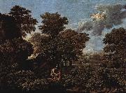 Nicolas Poussin Le Printemps ou Le Paradis terrestre oil painting artist